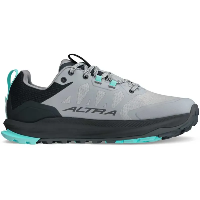 Altra Lone Peak 9 Waterproof Women's Trail Running Shoe in Black/Grey