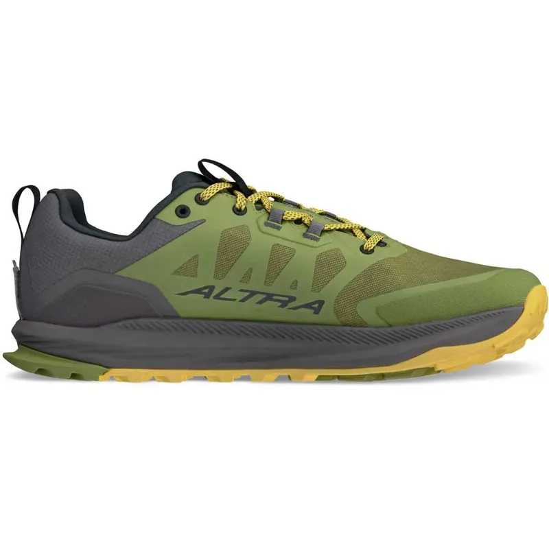 Altra Lone Peak 9 Waterproof Men's Trail Running Shoe in Dusty Olive 