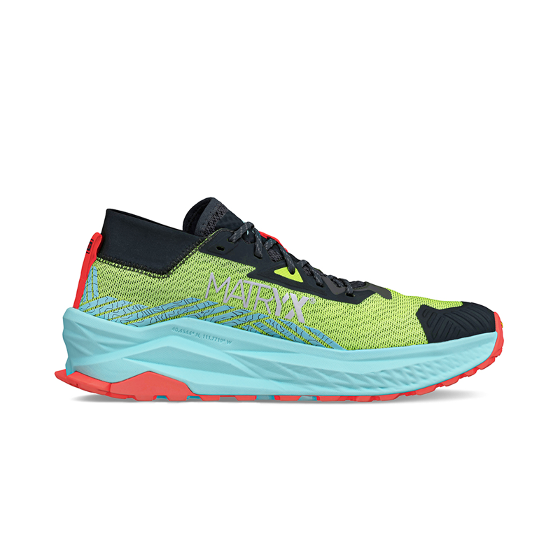 Altra Olympus 275 Men's Trail Running Shoe in Black/Yellow