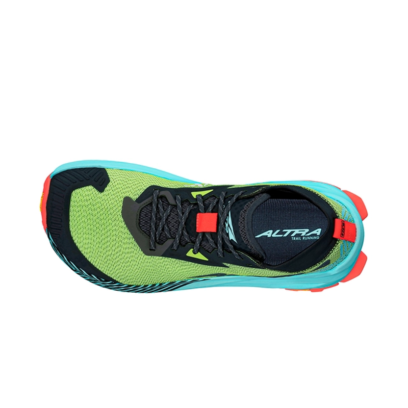 Altra Olympus 275 Men's Trail Running Shoe in Black/Yellow-4