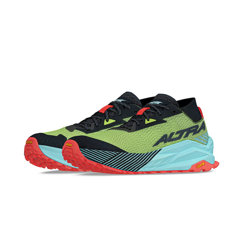 Altra Olympus 275 Men's Trail Running Shoe in Black/Yellow-5