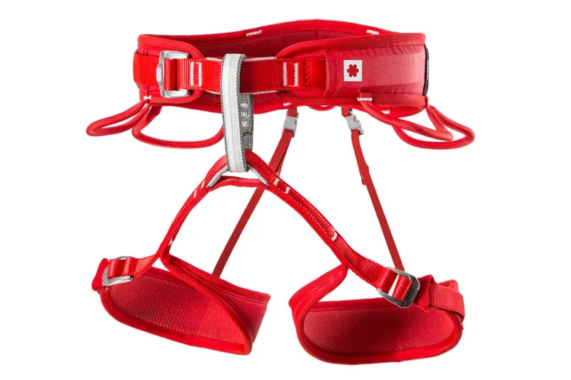 Ocun Twist Tech Women's Climbing Harness in Red