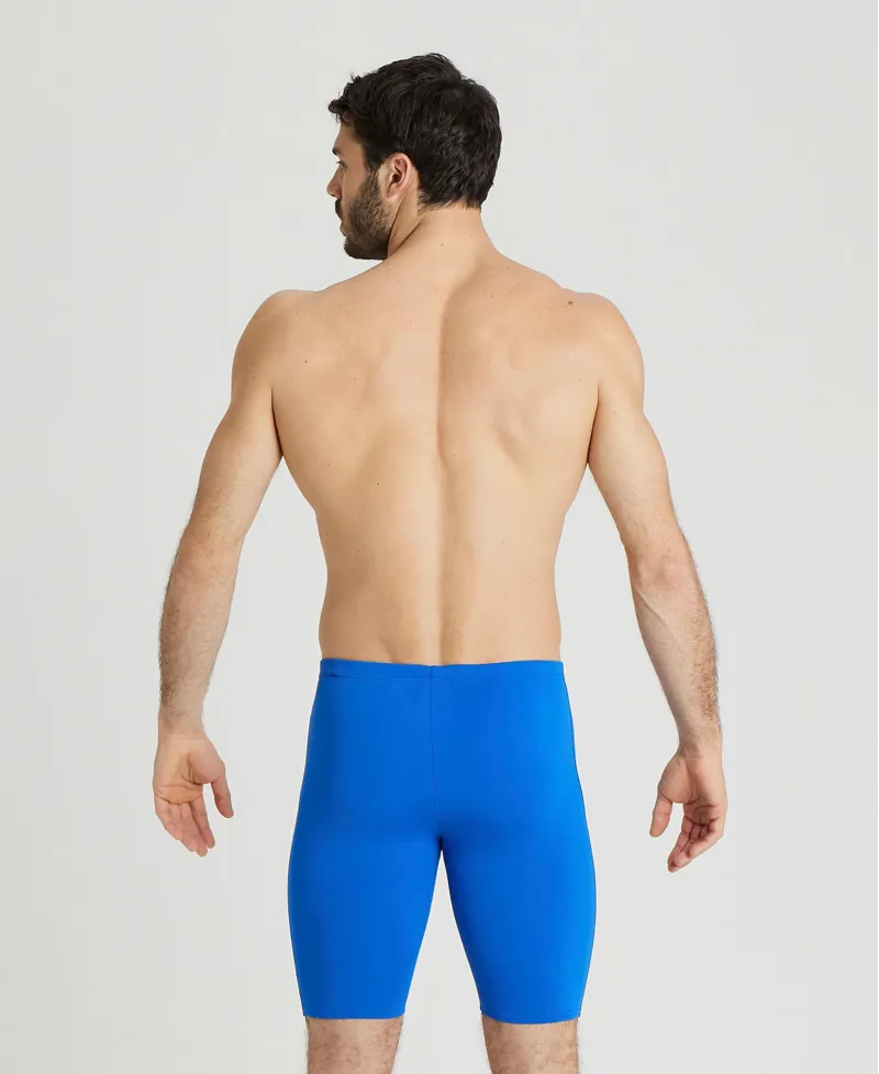 Arena Mens Solid Jammer in Royal Blue/White-1