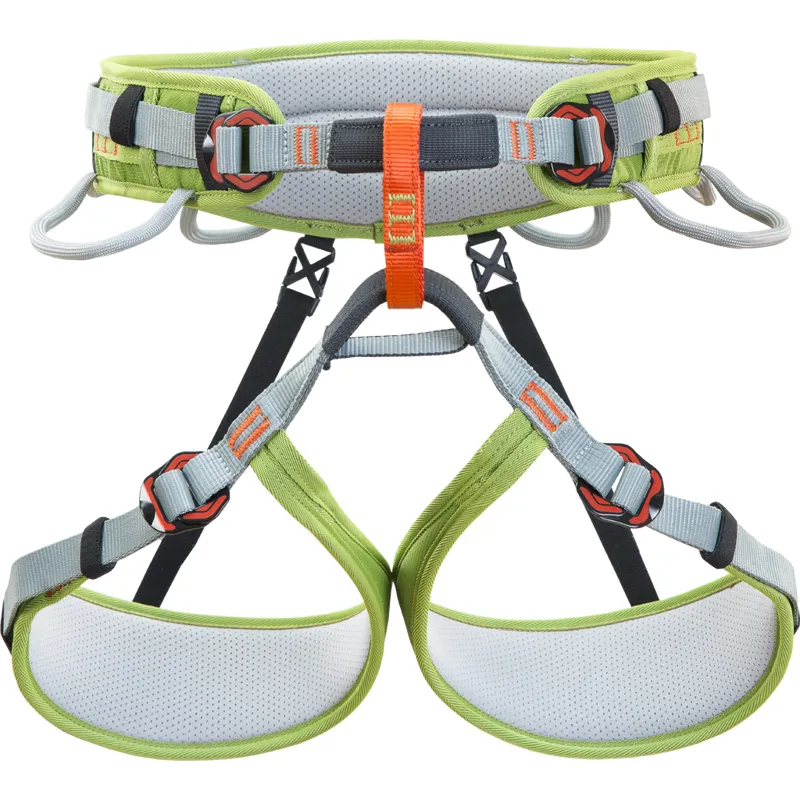 Climbing Technology Ascent Harness in Green