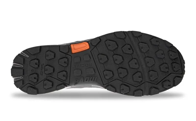 Inov8 Roclite 280 Mens Fastpacking Trail Shoe in Orange/Grey-1