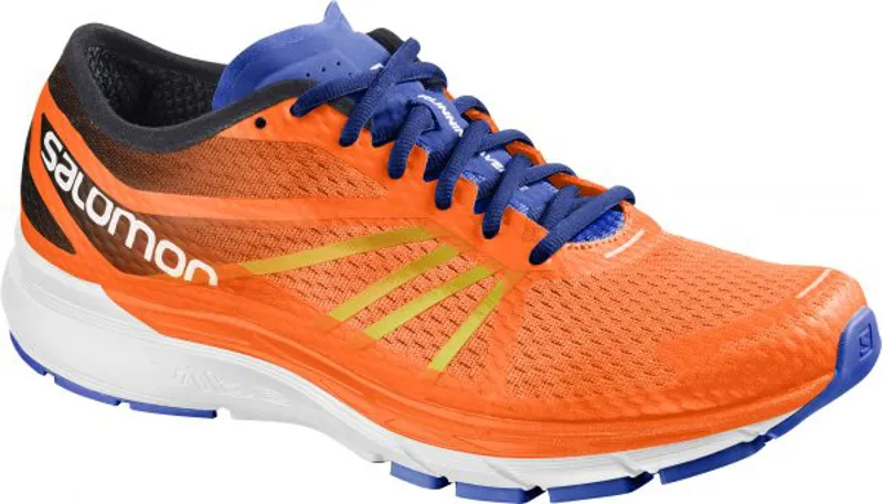 Salomon Sonic RA Pro Mens Road Running Shoe in Shocking Orange