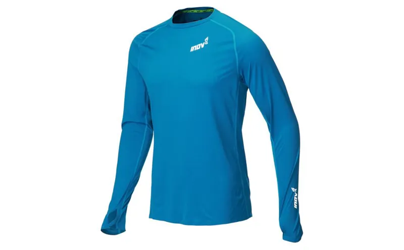 Inov8 Mens Base Elite Long Sleeve Baselayer 2.0 in Blue