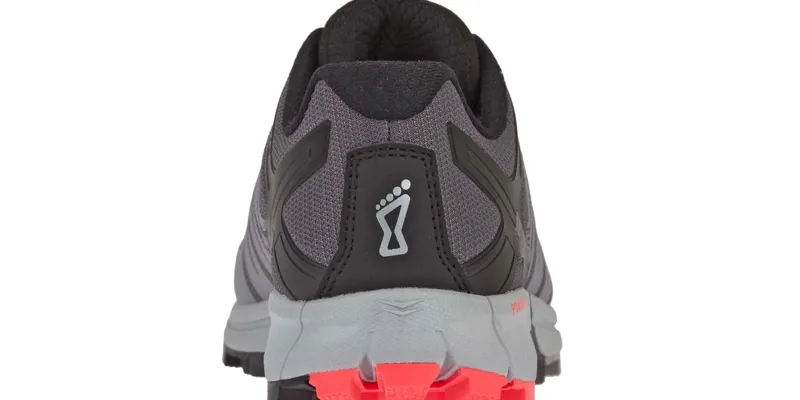 Inov8 Roclite 305 Womens Trail Running Shoe in Grey/Coral-4