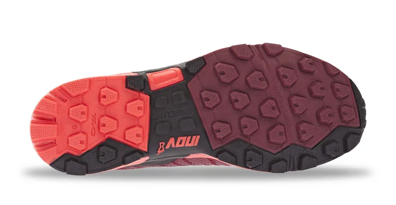 Inov8 Roclite 290 Womens Trail Running Shoes in Red and Coral-1