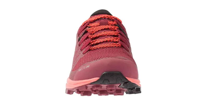 Inov8 Roclite 290 Womens Trail Running Shoes in Red and Coral-5
