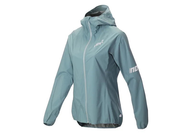 Inov8 AT/C Womens Stormshell FZ Jacket in Blue Grey
