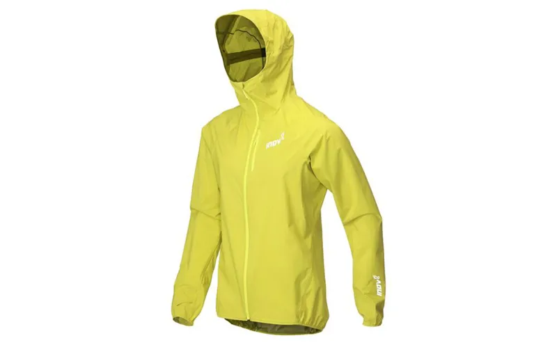 Inov8 Stormshell Full Zip Mens Waterproof Jacket in Yellow-2