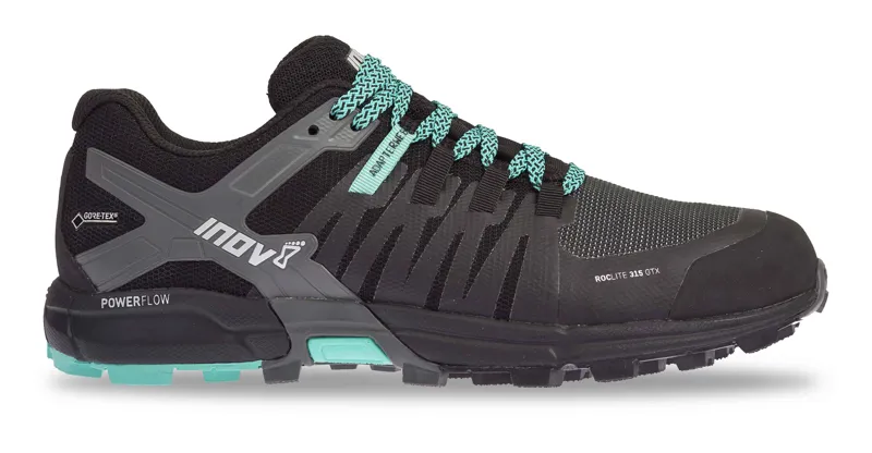 Inov8 Roclite 315 GTX Womens Trail Running Shoe in Black/Teal