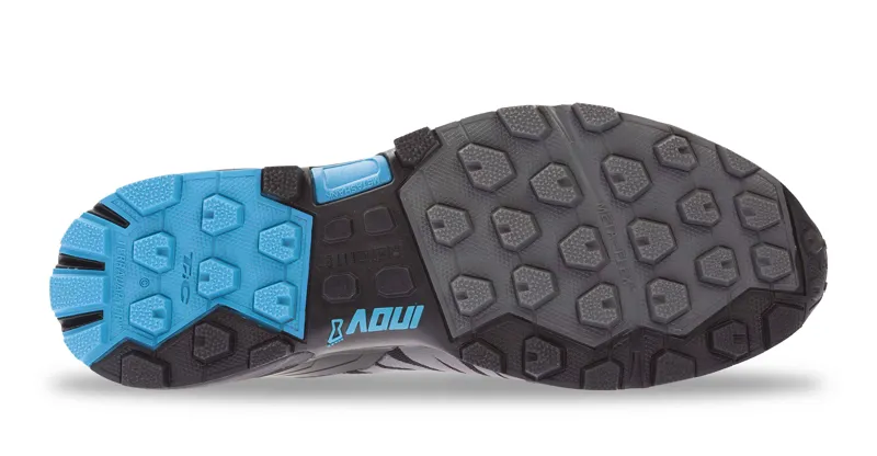 Inov8 Roclite 315 Mens Trail Running Shoe in Grey/Black/Blue-1