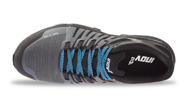Inov8 Roclite 315 Mens Trail Running Shoe in Grey/Black/Blue-4