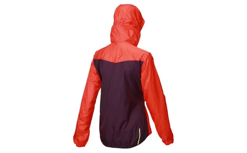 Inov8 Womens Windshell FZ in Red/Purple-3