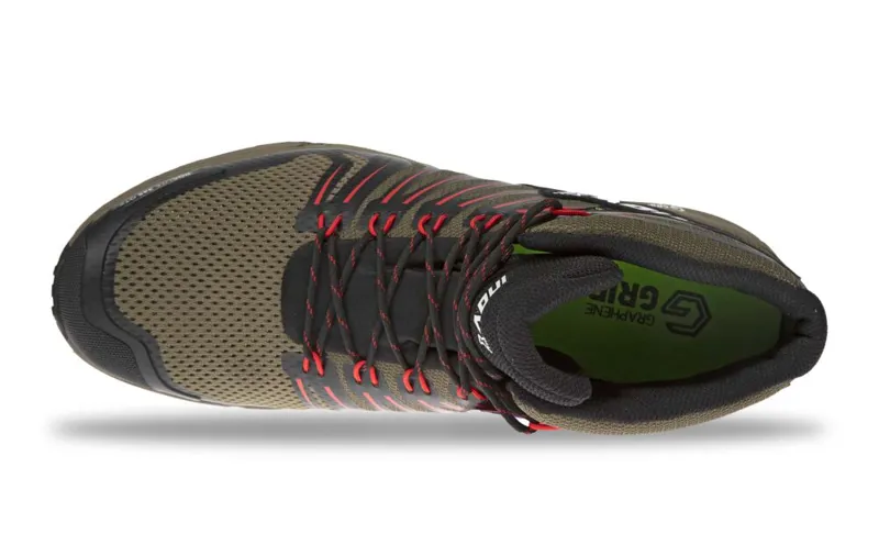 Inov8 Roclite G 345 GTX Men's Fast Hike Boot in Brown/Red-3