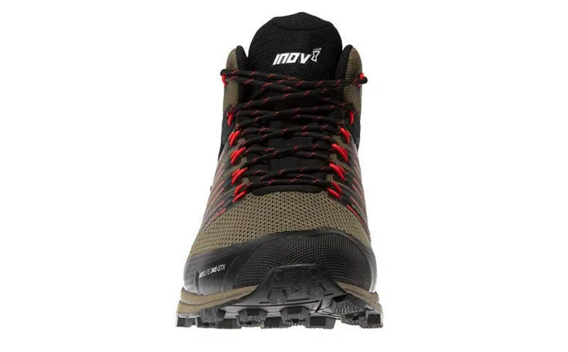 Inov8 Roclite G 345 GTX Men's Fast Hike Boot in Brown/Red-5