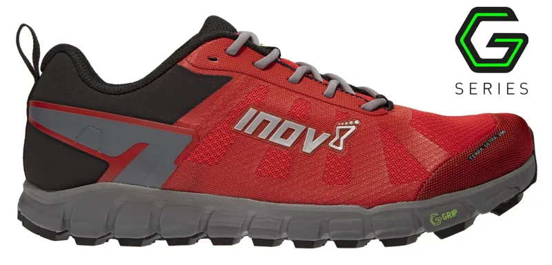 Inov8 Womens Terraultra Graphene 260 Trail Running Shoe in Red/Grey-1