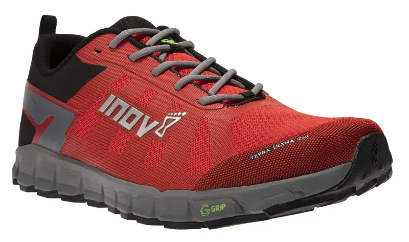 Inov8 Womens Terraultra Graphene 260 Trail Running Shoe in Red/Grey