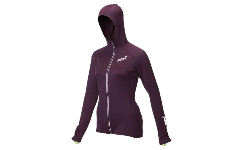 Inov8 Womens Technical Full Zip Mid Hoodie in Purple-2