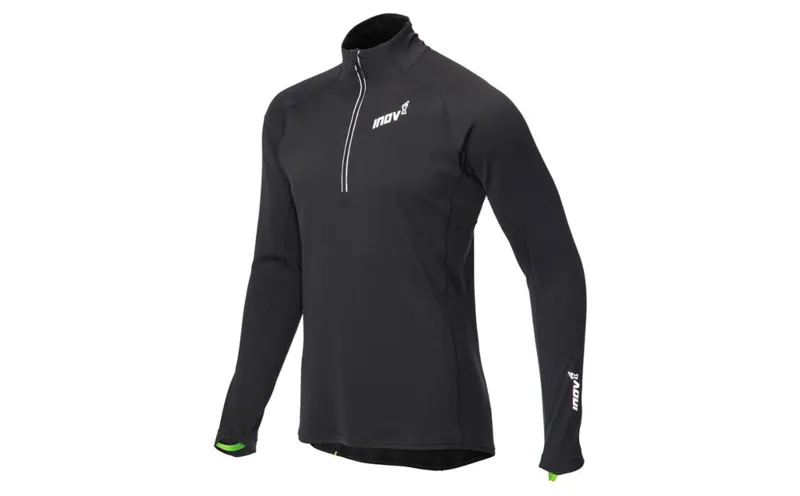Inov8 Technical Mens Mid Layer Half Zip in Black