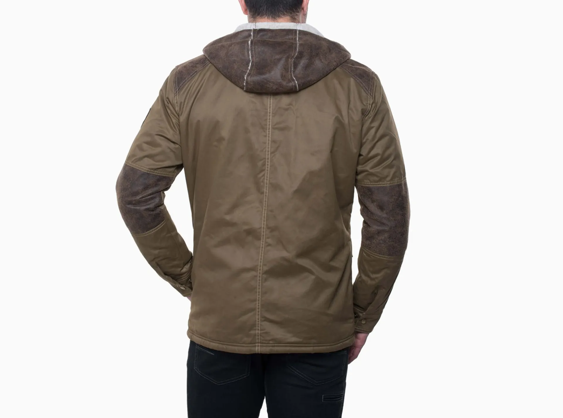 Kuhl Mens Arktik Jacket in Dark Khaki