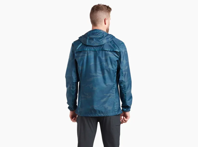 Kuhl Parajax Mens Jacket in Blue Camo-1