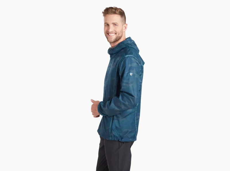 Kuhl Parajax Mens Jacket in Blue Camo