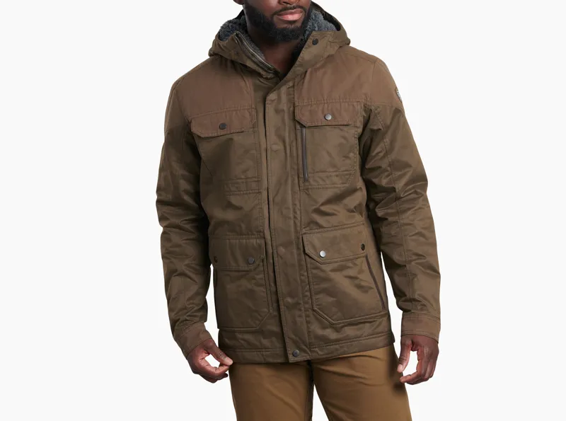 Kuhl Fleece Lined Kollusion Men's Jacket V2 Turkish Coffee
