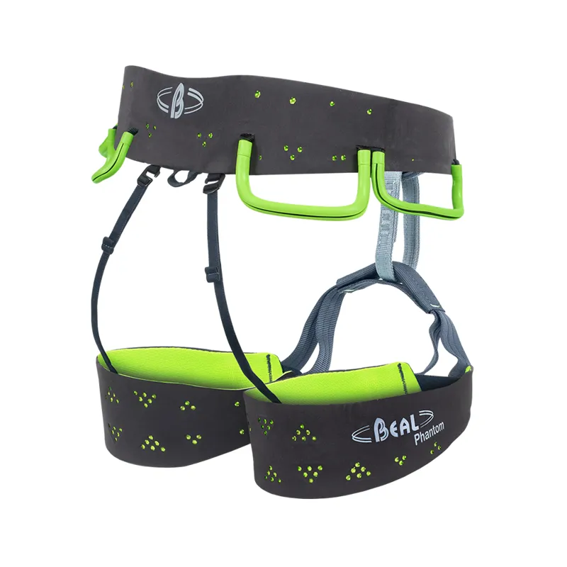 Beal Phantom Climbing Harness in Black and Green