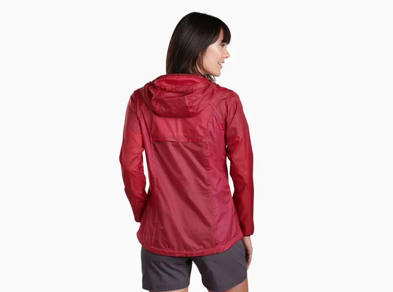 Kuhl Ws Parajax Wind Proof Jacket Womens in Berry Fusion-2