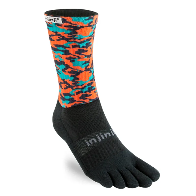 Injinji Spectrum Trail Midweight Crew in Camo