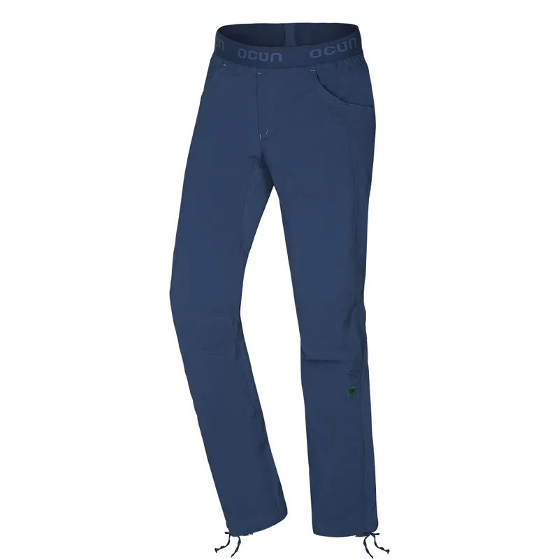 Ocun Mania Mens Climbing Trousers in Navy/Green