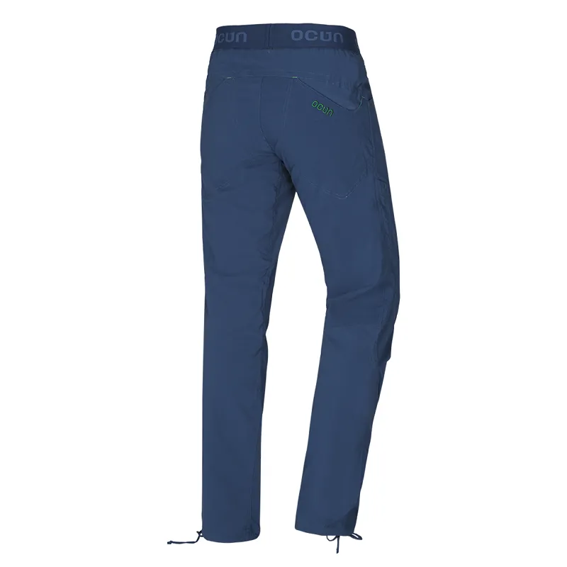 Ocun Mania Mens Climbing Trousers in Navy/Green-1