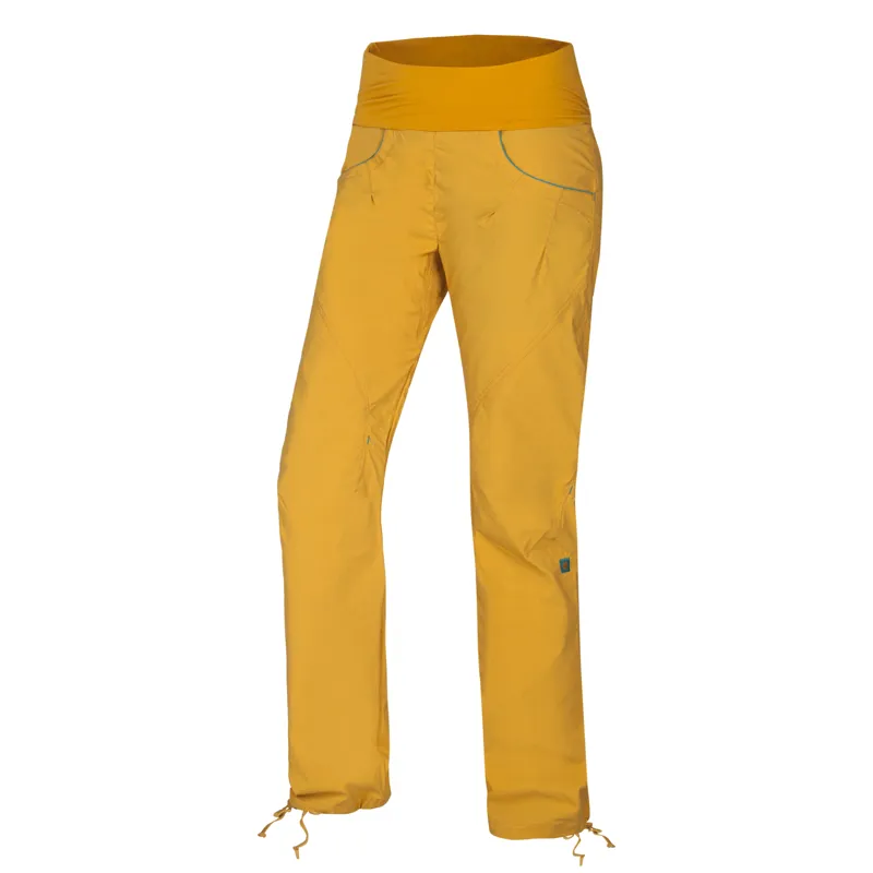 Ocun Noya Womens Climbing Pants in Yellow