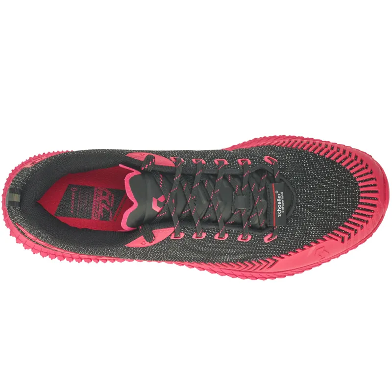 Scott Supertrac Ultra RC Womens Trail Running Shoe in Black/Pink-2