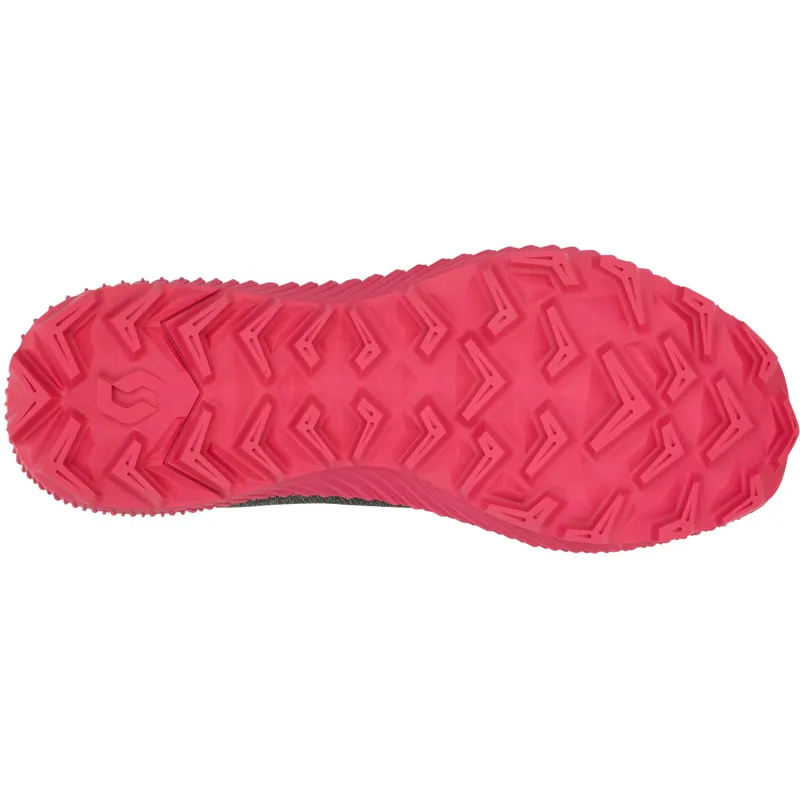 Scott Supertrac Ultra RC Womens Trail Running Shoe in Black/Pink-3