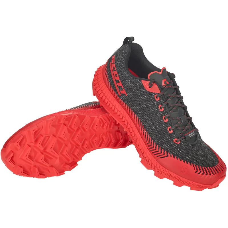 Scott Supertrac Ultra RC Mens Trail Running Shoe in Black/Red-3