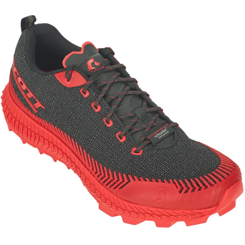 Scott Supertrac Ultra RC Mens Trail Running Shoe in Black/Red-4
