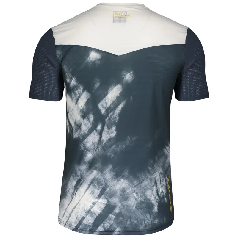 Scott Kinabalu SS Mens Running T-Shirt in Nightfall Blue/White-1