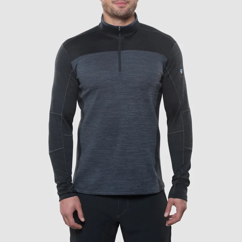 Kuhl Ryzer Men's Sweater in Black/Koal