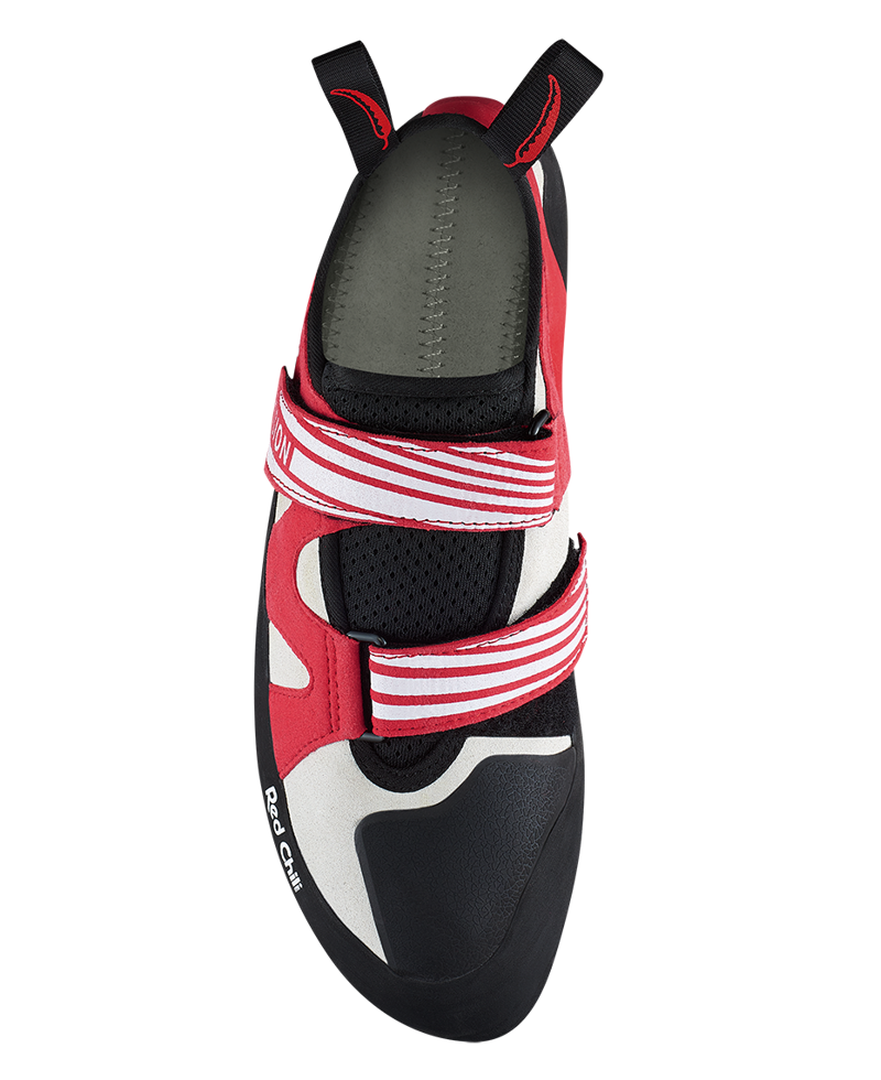 Red Chili Fusion VCR Mens Climbing Shoe in Red/White-1