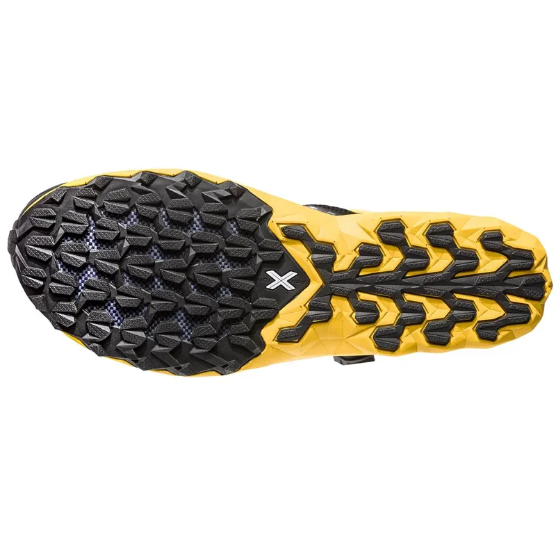 La Sportiva VK Unisex Mountain Running Shoe in Black/Yellow-3