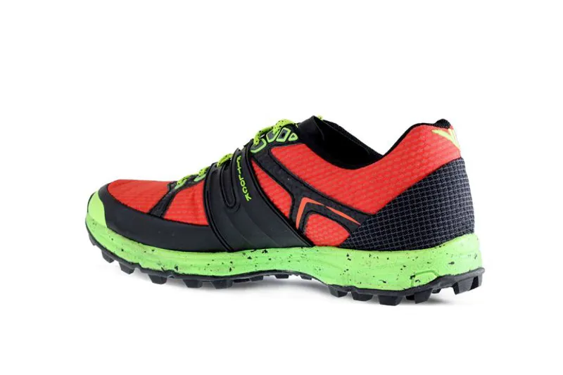 VJ Sports XTRM Unisex Trail Running Shoes in Red/Green-3