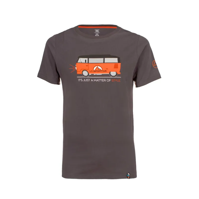 La Sportiva Van T-Shirt in Carbon