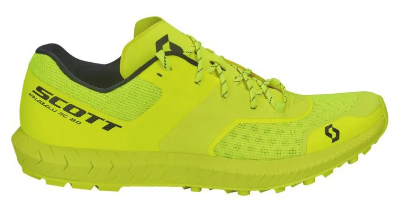 Scott Kinabalu RC 2.0 trail running shoe in Yellow-3