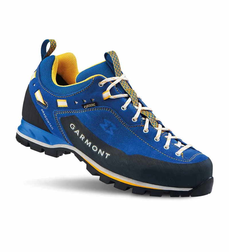 Garmont Dragontail MNT GTX Mens Walking Shoe in Sky Blue/Yellow