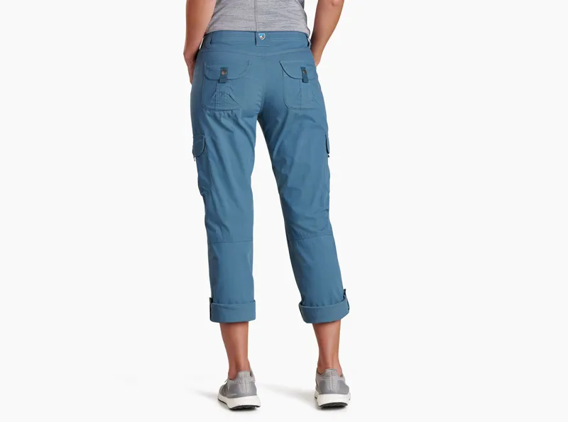 Kuhl Splash Roll-Up Womens Trouser in Deep Harbour-1