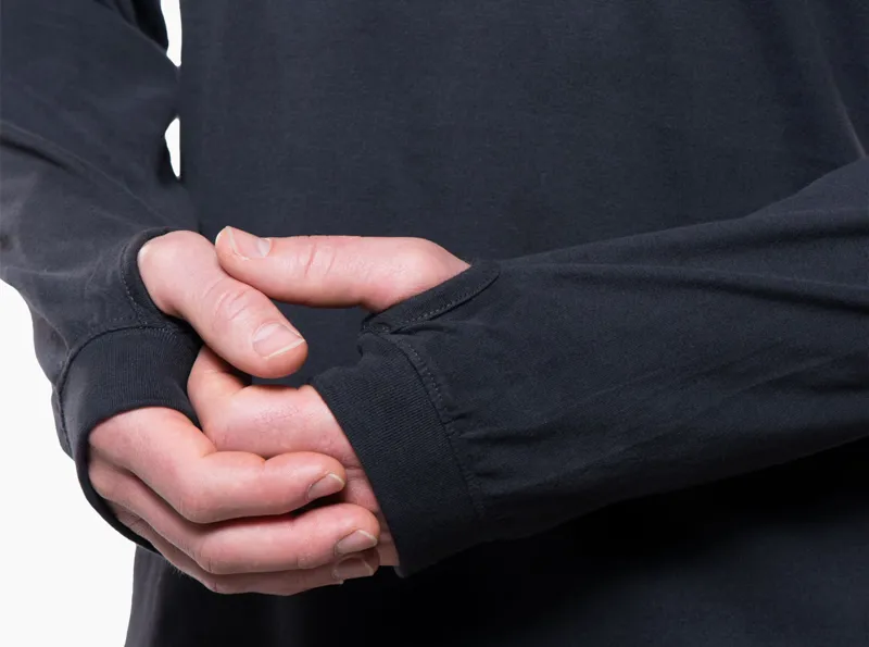 Kuhl Kommando Crew Mens Long Sleeve T-Shirt in Expresso-5